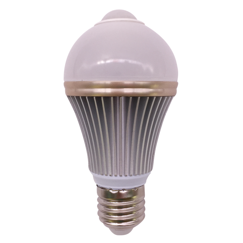 LED 铝壳感应球泡灯